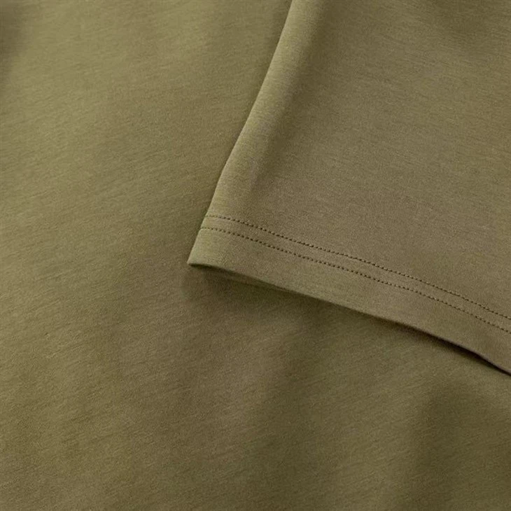 Double Sided Polyester Rayon Stretch Fabric For T-Shirt