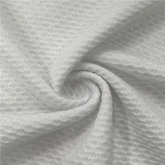 Kötött poliészter Jacquard mesh szövet