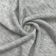 Kötött Rayon Stretch Rib Fabric